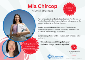 Copperfield College Alum - Mia Chircop