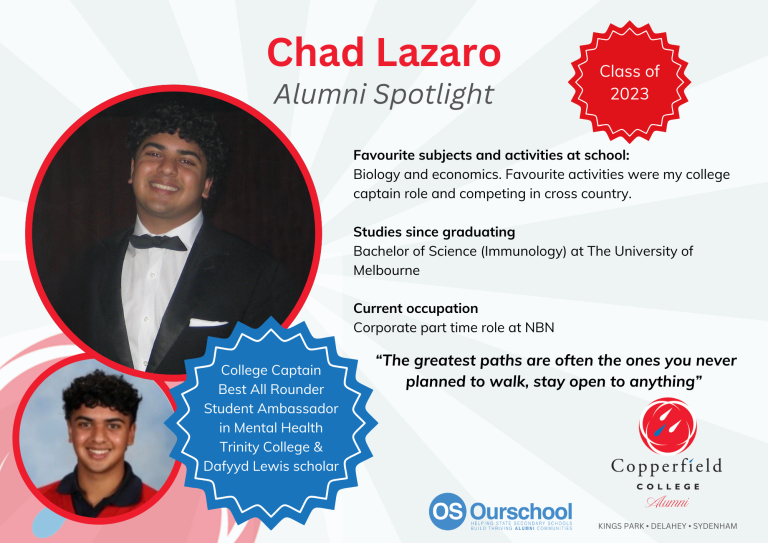Copperfield College Alum - Chad Lazaro