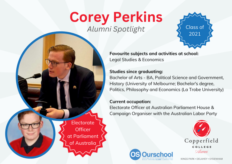 Copperfield College Alum - Corey Perkins