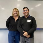 Chris Vassiliadis visits Tamara Northorpe's VCE Legal Studies