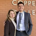 Juan Arevalo visits Copperfield College