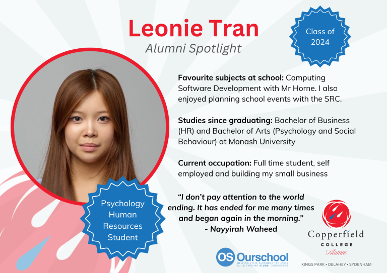 Copperfield Alum - Leonie Tran